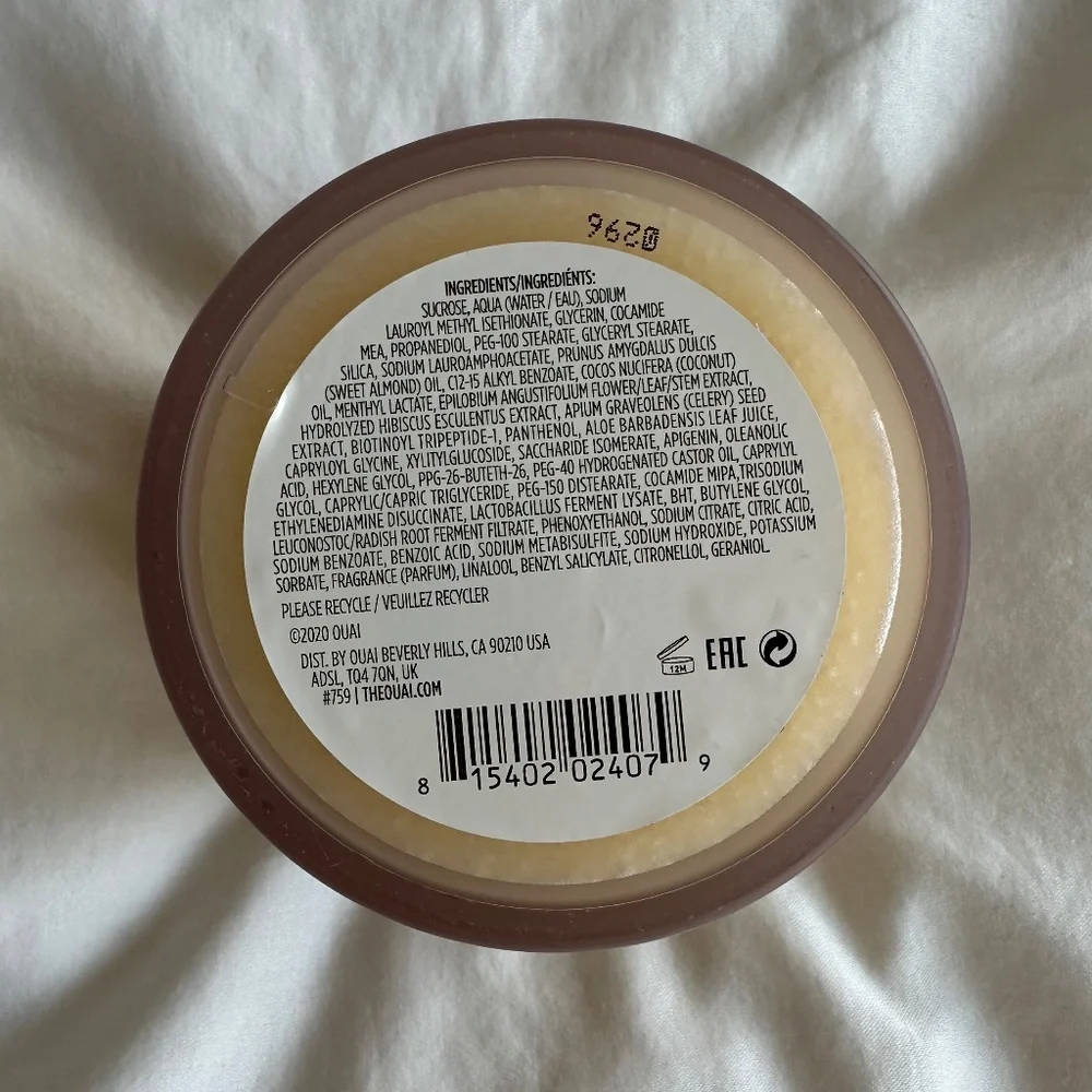 NEW! OUAI Scalp and Body Scrub - Picture 3 of 4